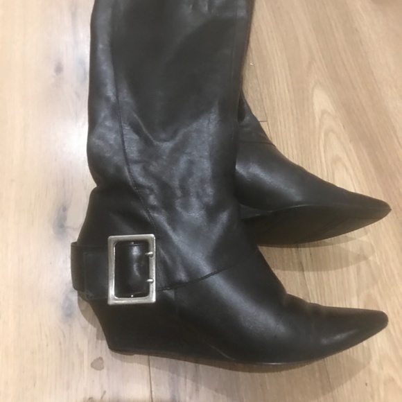 Nine West Leather Boots - Picture 2 of 6